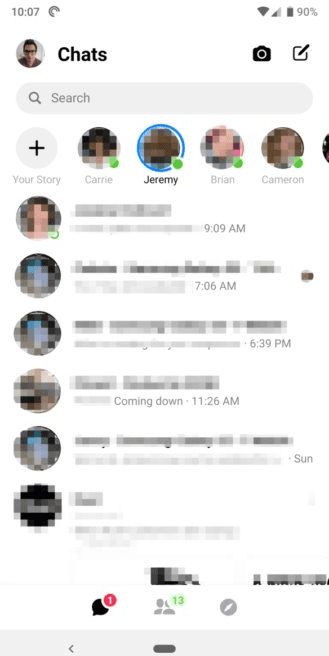 Facebook bất ngờ rút lại giao diện mới trên Messenger - Ảnh 1.